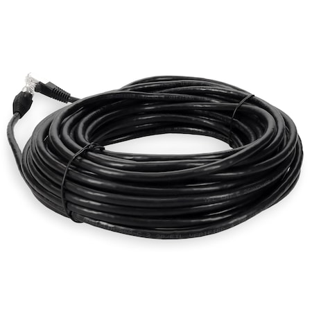 Add-On 25FT RJ-45 MALE TO RJ-45 MALE SHIELDED STRAIGHT BLACK CAT6 STP COPPER ADD-25FCAT6S-BK